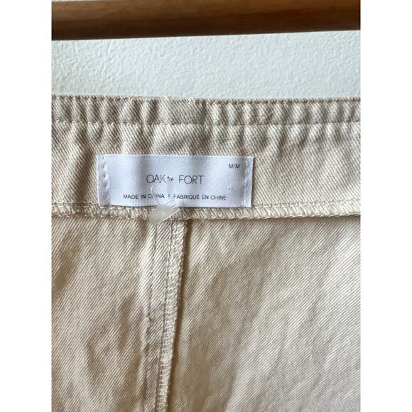 Oak + Fort Khaki overall dress women's size medium - Picture 3 of 4